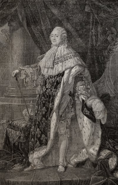 Portrait of Louis XVI by Antoine François Callet